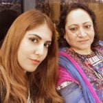 Aparna Sharma with Mother Reena Sharma