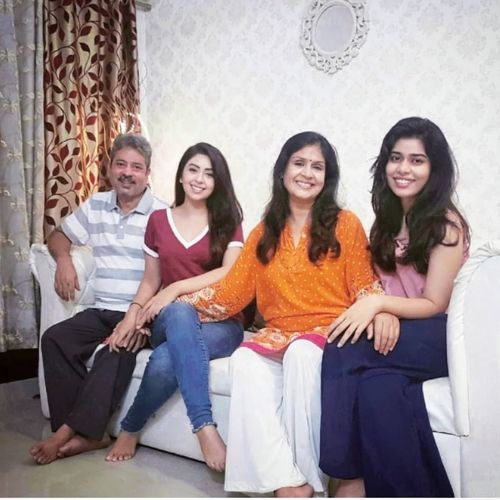 Neha Sargam with Family