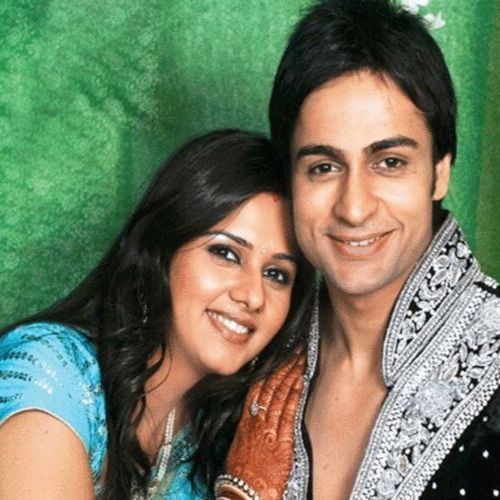Dalljiet Kaur (TV Actress) with husband