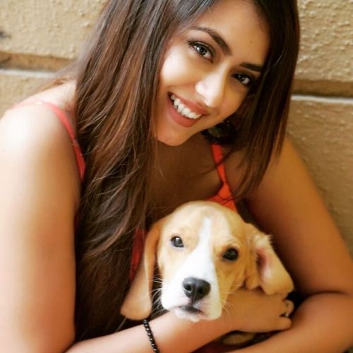 Deeksha is a pet lover
