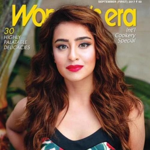 Musskan on the cover of woman era