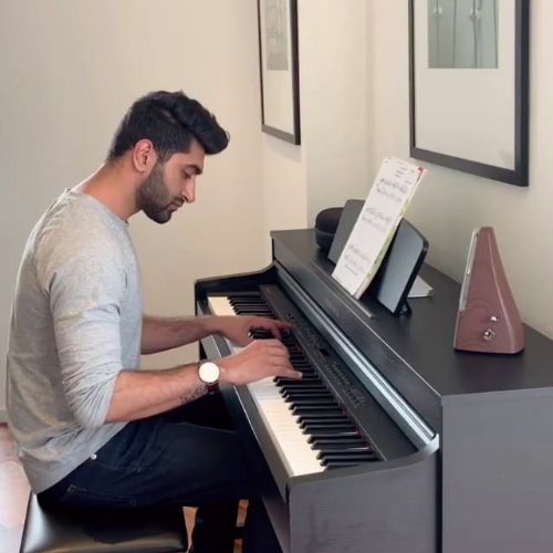 Suhail Nayyar loves to playing Piano