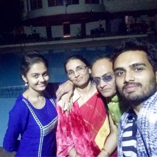 Pragati Chourasiya Family