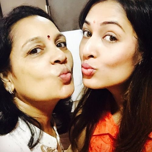 Vidisha with Mother Meena Srivastava