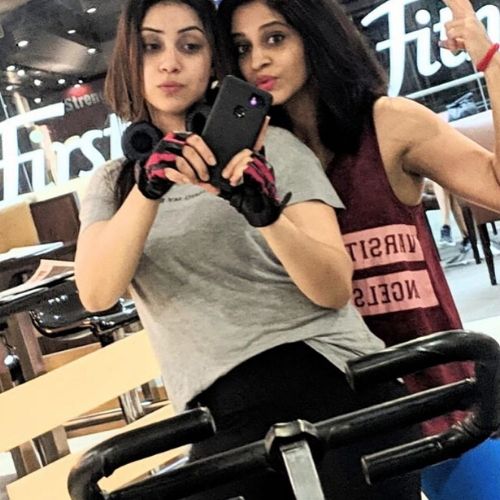 Shweta Mahadik In Gym