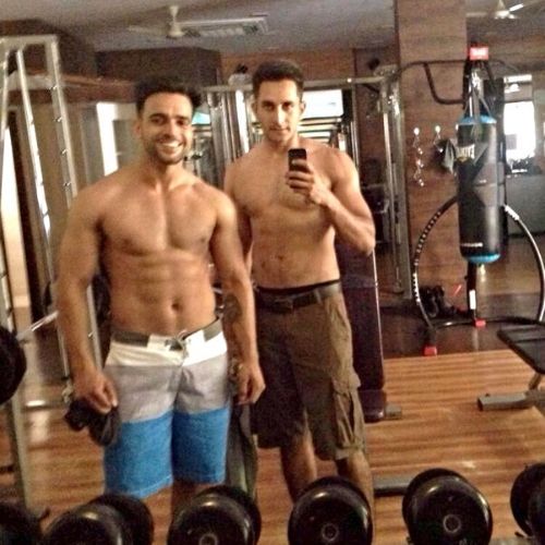 Rohit Choudhary in Gym