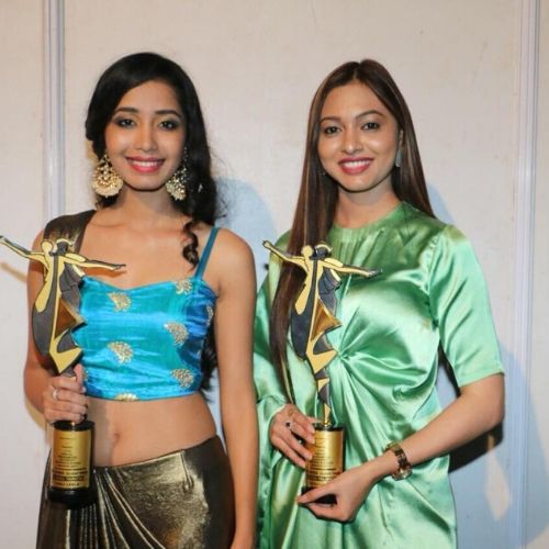 Alisha Prajapati with Transmedia Awards 2017