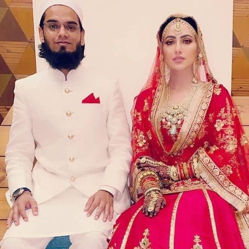 Mufti Anas and Sana Khan