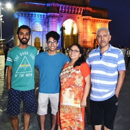 Rohan Joshi Family