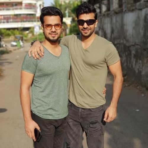Manit Joura with Brother