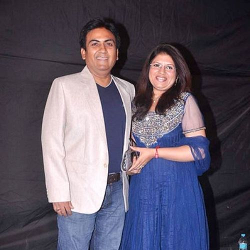 Dilip Joshi With His Wife (Jaymala Joshi)
