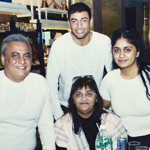 Armaan Khera with Family