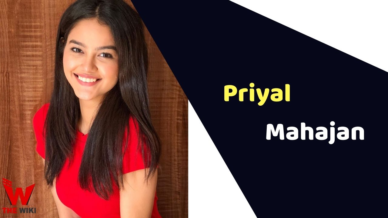 Priyal Mahajan (Actress)