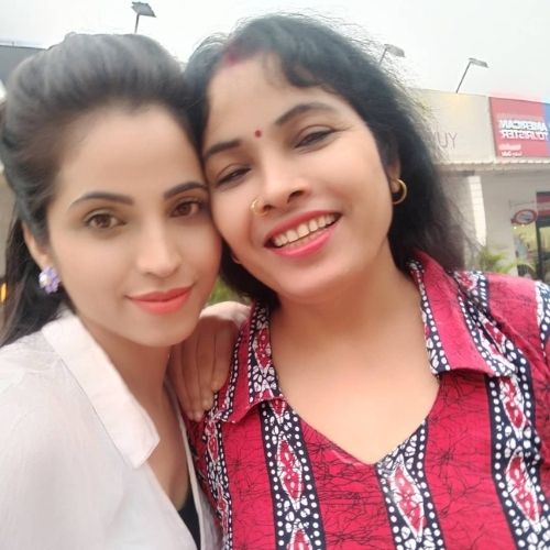 Anupama Solanki with Mother