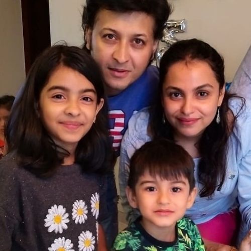 Gurdip and Anuj Punj Family
