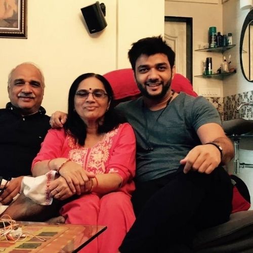 Kettan Singh with Parents