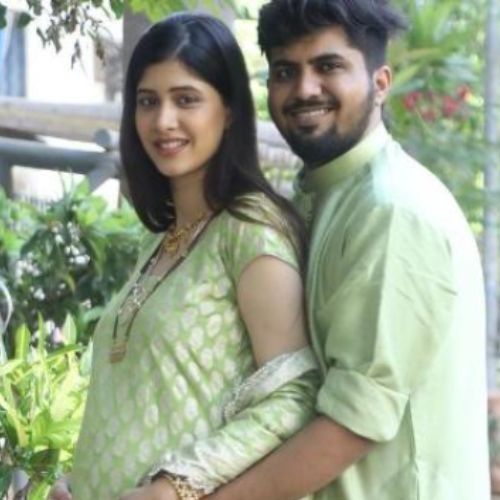 Sheetal Tiwari with Husband