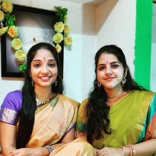 Sireesha Bhagavatula with Sister