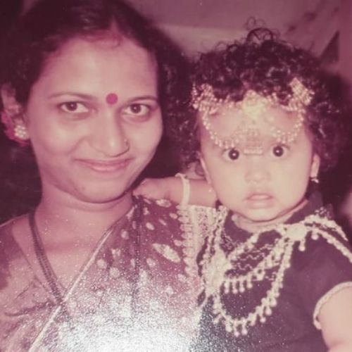 Dipti Ketkar with Mother