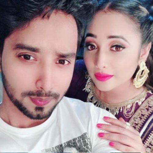 Rani Chatterjee with Brother