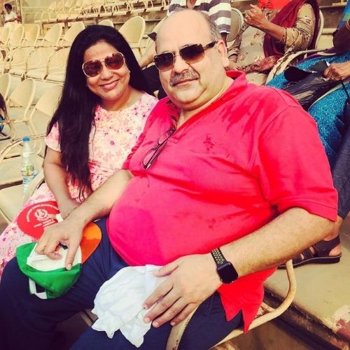 Shalini Arora with Husband