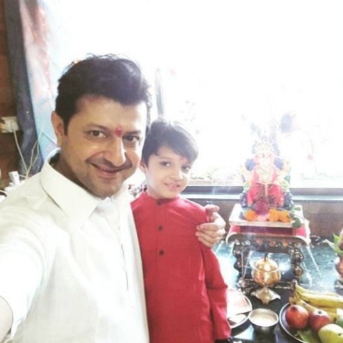 Yajuvendra Singh with Son
