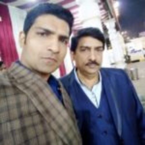 Jatin Sarna with Father