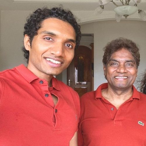 Johnny Lever with Jesse Lever