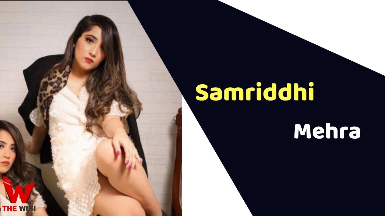 Samriddhi Mehra (Actress)