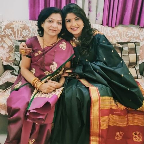 Shruti Atre with Mother