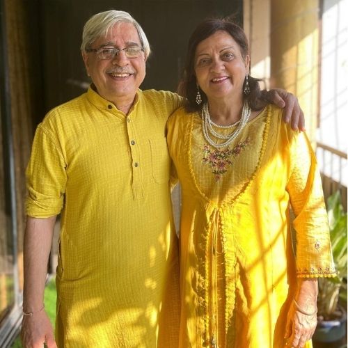 Shruti Seth's Father and Mother