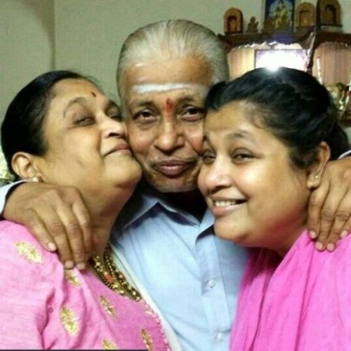 Ambika Ranjankar with Parents