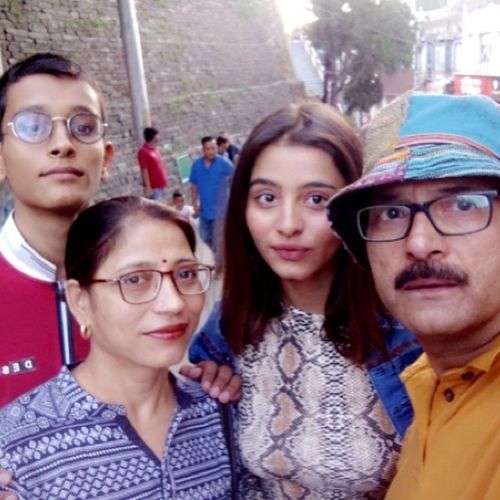 Bhoomika Vashisht with Family