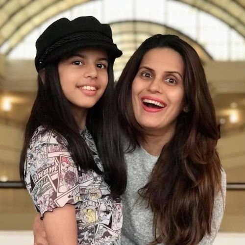 Sonali Khare with Her Daughter Sanya Anand