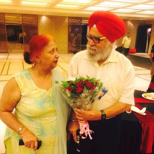 Sweety Walia's Father and Mother