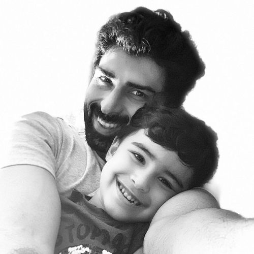 Akshay Dogra with His Son