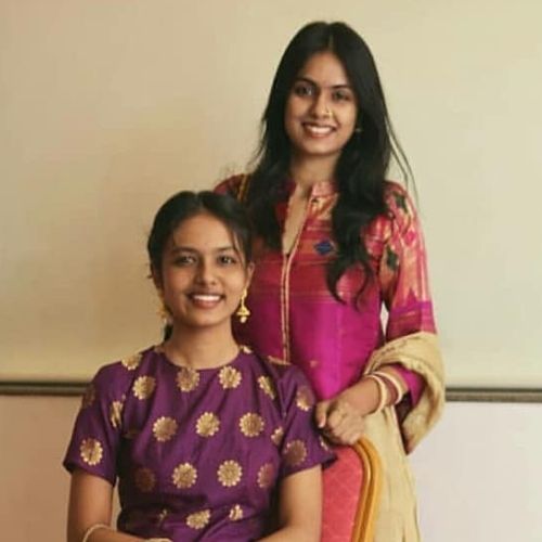 Gauri Deshpande with Sister