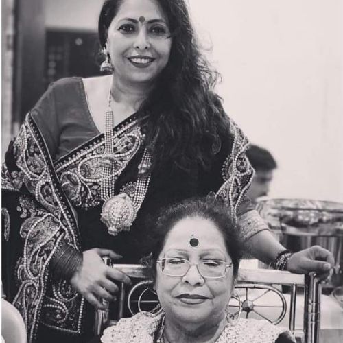 Geeta Kapoor with Mother