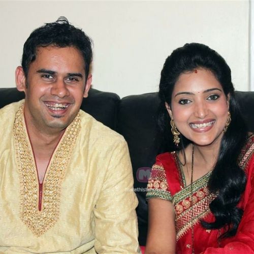 Milind Shinde and Rupali Bhosale