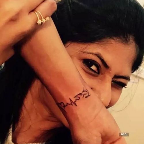 Neha Chowdary Tattoo