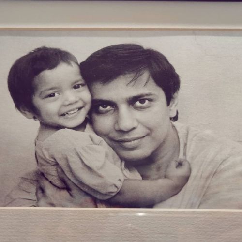 Shahana Goswami with Father