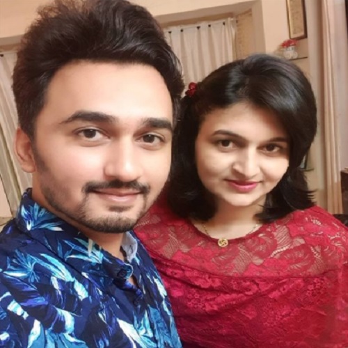 Vikas Patil with Wife
