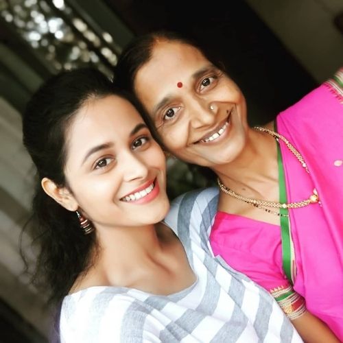 Deepti Devi with Mother