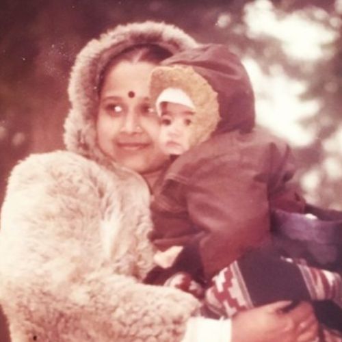 Donna Munshi with Mother