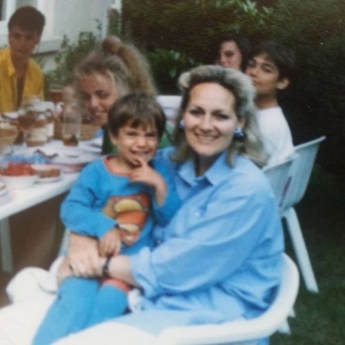 Henry Cavill with Mother