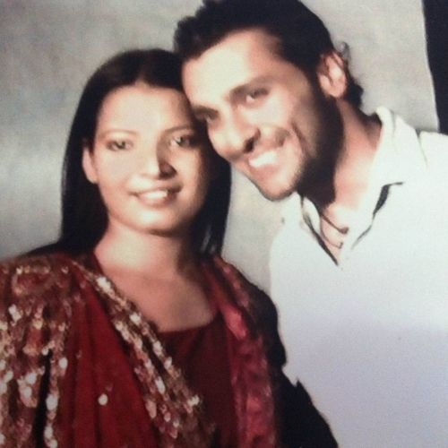 Nirbhay Wadhwa with Wife
