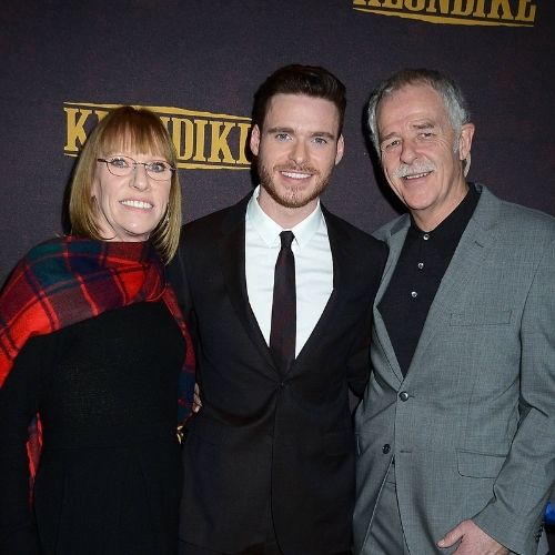 Richard Madden with Parents
