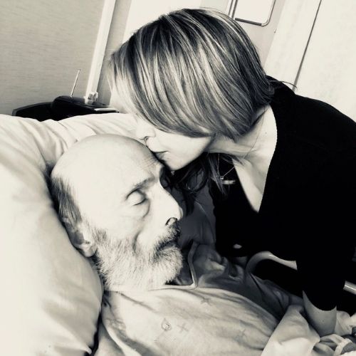 Tara Strong with Father