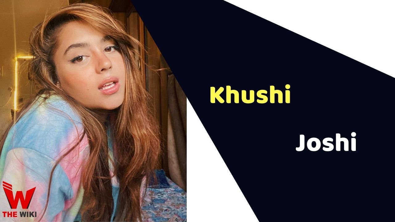 Khushi Joshi (Actress)
