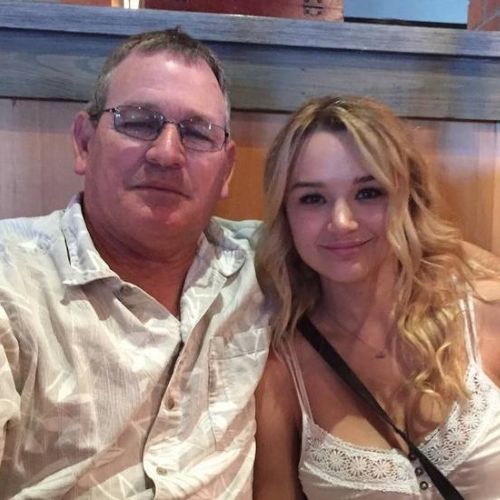 Hunter King with Father